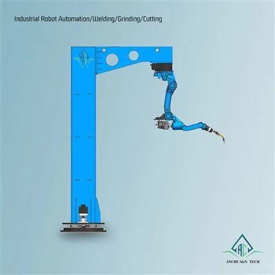 Robot teskari konsolli aylanuvchi ustun